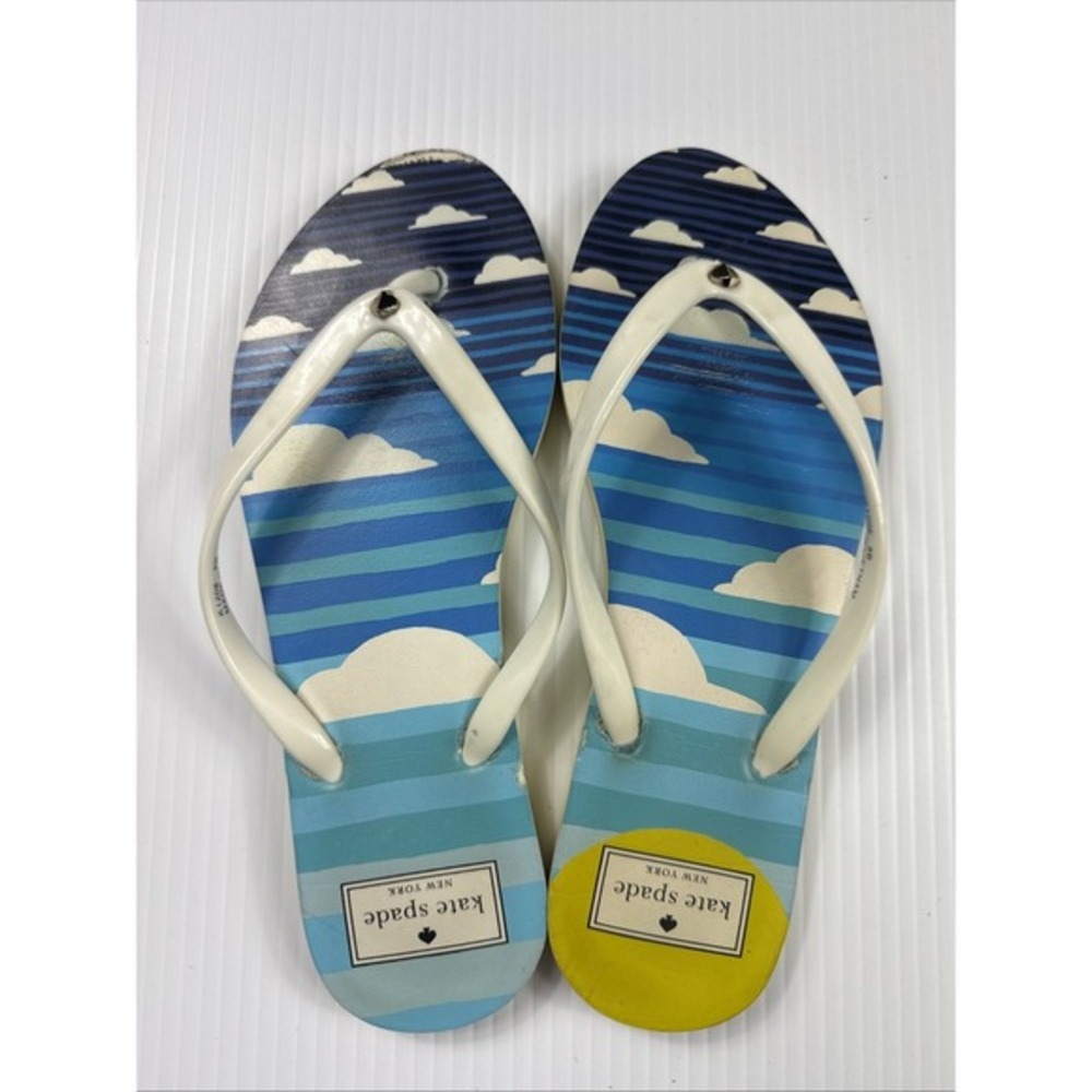 Kate Spade New York feldon flip flop sandal in Aquatic Floral Size 8B
